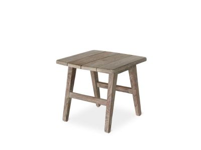 Beistelltisch Naomi | Teak grau