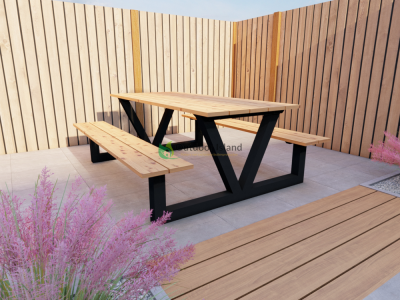 Lounge Picknicktisch | Modell V