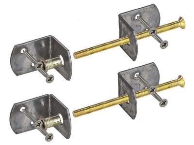 Uni-beslag 1 betonpaal RVS