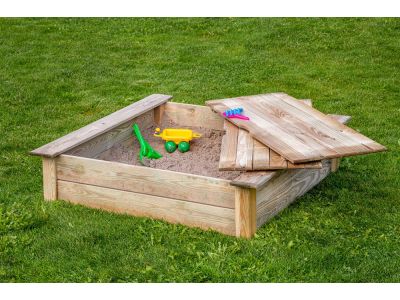 Sandkasten | quadratisch | 100 cm