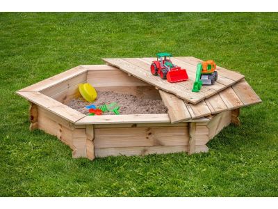 Sandkasten | sechseckig